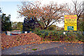 Entrance to a derelict industrial site, Halfpenny Lane, Knaresborough