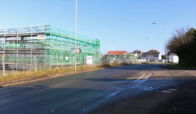 New housing development, Cardenden