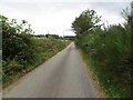 Minor road approaching Wester Clune