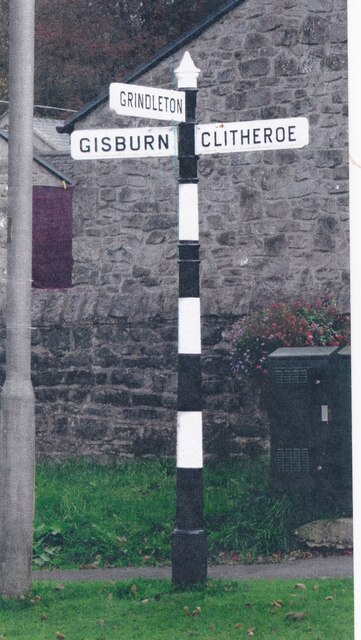 Direction Sign  Signpost in Chatburn