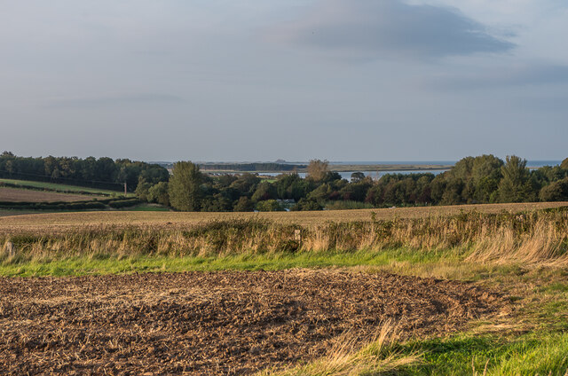 North from near Outchester
