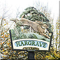 Hargrave village sign