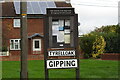 TM0663 : Tyrelloak and Gipping village sign by Adrian S Pye