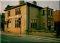 The side and rear of a former bank building, Calder Road, Ravensthorpe