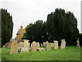 SP8375 : The churchyard, Broughton by Jonathan Thacker