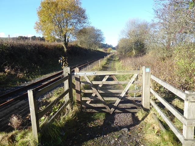 Gate on the South Tyne Trail