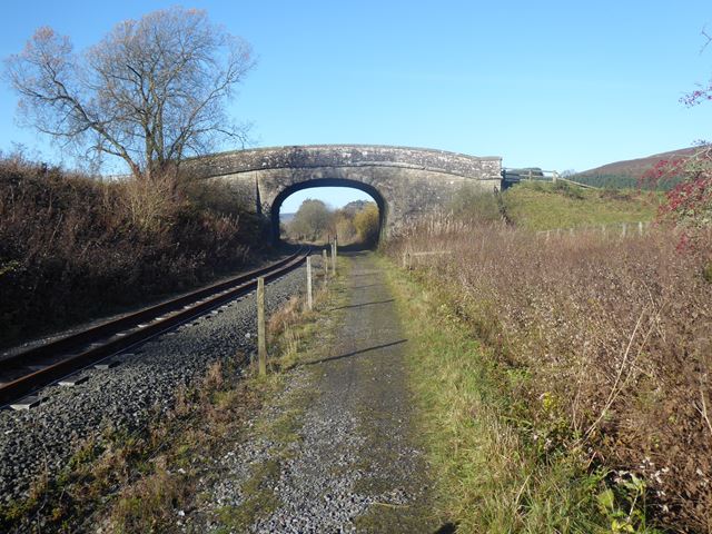 Bridge over the South Tynedale Railway