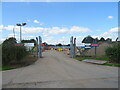 Works entrance off  Old Boston Road, Coningsby