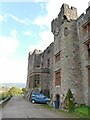 North-east aspect of Muncaster Castle