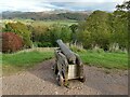 SD1096 : Cannon outside Muncaster Castle by Stephen Craven