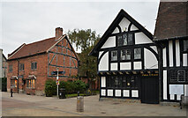 SP2055 : Library, Henley Street, Stratford-upon-Avon by habiloid