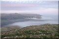 NS8397 : Temperature inversion seen from Dumyat by Richard Webb