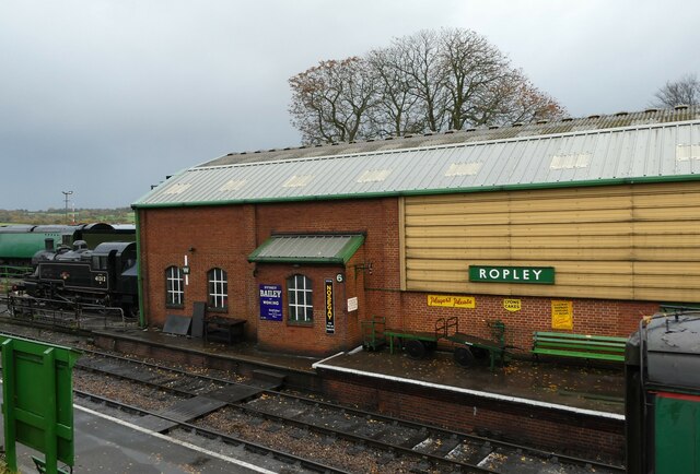 Rear of Ropley Railway Station