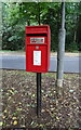 Elizabeth II postbox on Stixwould Road, Woodhall Spa