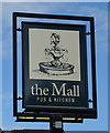 Sign for the Mall Pub & Kitchen, Woodhall Spa