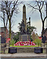 SD7807 : Radcliffe Cenotaph, Remembrance Sunday 2020 by David Dixon
