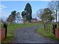 Access track to Brynore Hall