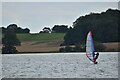 TM2238 : Windsurfer at Butterman's Bay by Simon Mortimer