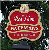 TF3061 : Sign for the Red Lion, Revesby by JThomas