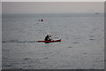 TQ8485 : Kayaking at Leigh-on-Sea by Christine Matthews