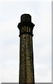 SE0337 : Ebor Mill, Haworth - chimney by Chris Allen