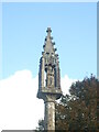 The top of the cross