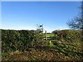 The beginning of a footpath to Caythorpe