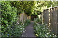 Urban footpath, Langton Green