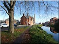 Canalside buildings, Bridgwater