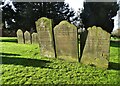 Gravestones in Belton churchyard