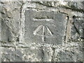 Benchmark on a bridge near Loxton