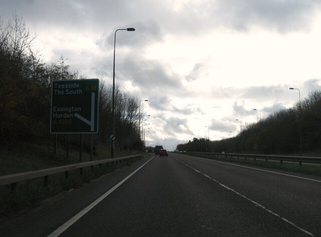 A19 Southbound © Alex Mcgregor Geograph Britain And Ireland 6505