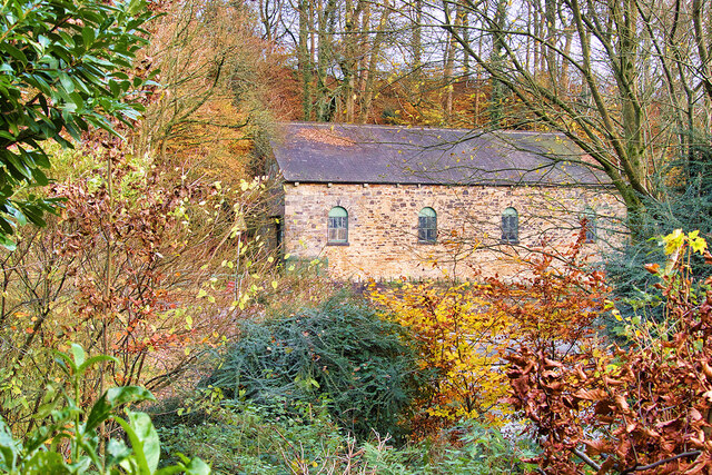 Former LYR Goods Shed at Summerseat
