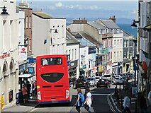SY3492 : Lyme Regis - Broad Street by Colin Smith