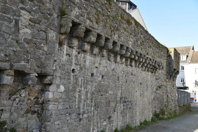 Wall by Spanish Arch