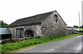 New Farm barn on south side of road