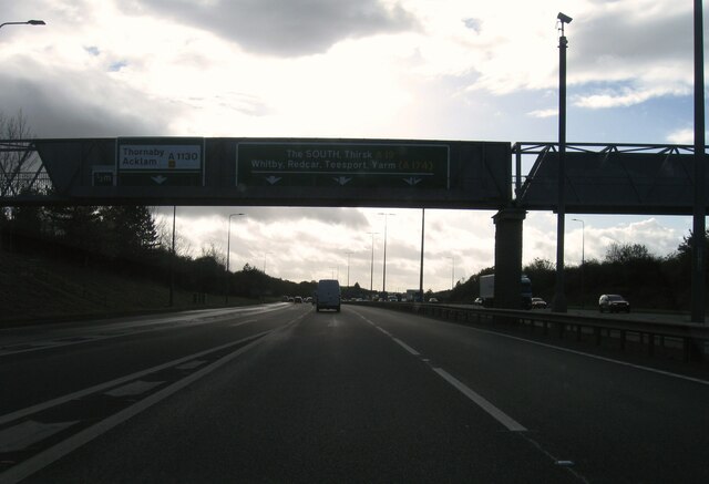 A19 southbound