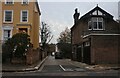 Camden Mews at the junction of Murray Street