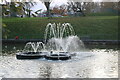 Fountain in Aberford Park, Borehamwood