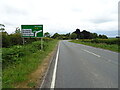 Approaching a junction on the A16