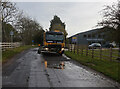 Pot hole repair vehicle on Common Lane