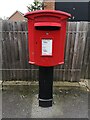 TQ5189 : ER post box, Church Lane Romford by Paul Jones