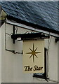 The Star name sign, Ponthir, Torfaen