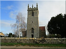 SK8858 : West tower, St. Peter's church, Norton Disney by Jonathan Thacker