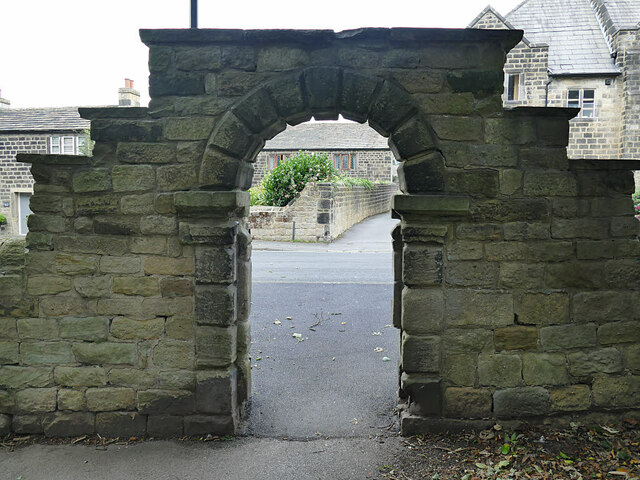 Hall Lane gate, Horsforth Hall Park