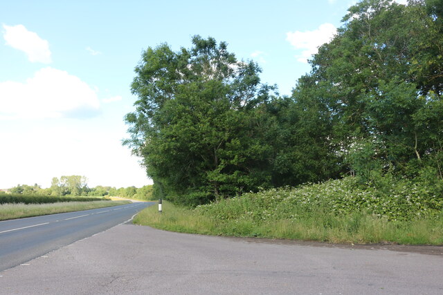 Roman Road at the junction of the A4421