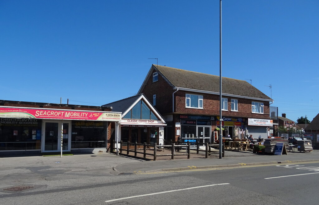 Shops on Sea Lane, Ingoldmells © JThomas :: Geograph Britain and Ireland