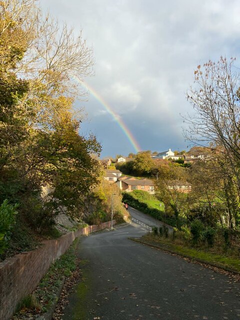 Rainbow over Glan Conwy