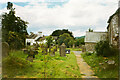 SN7730 : In the churchyard, Myddfai by Humphrey Bolton