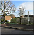 Usk Road bus stop, Raglan, Monmouthshire